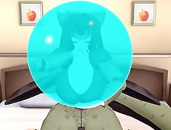 MMD Female Cell Balloon and Breast Inflation hardcore-porn-free