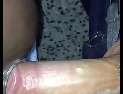 Watch my pussy cream all over this big dick